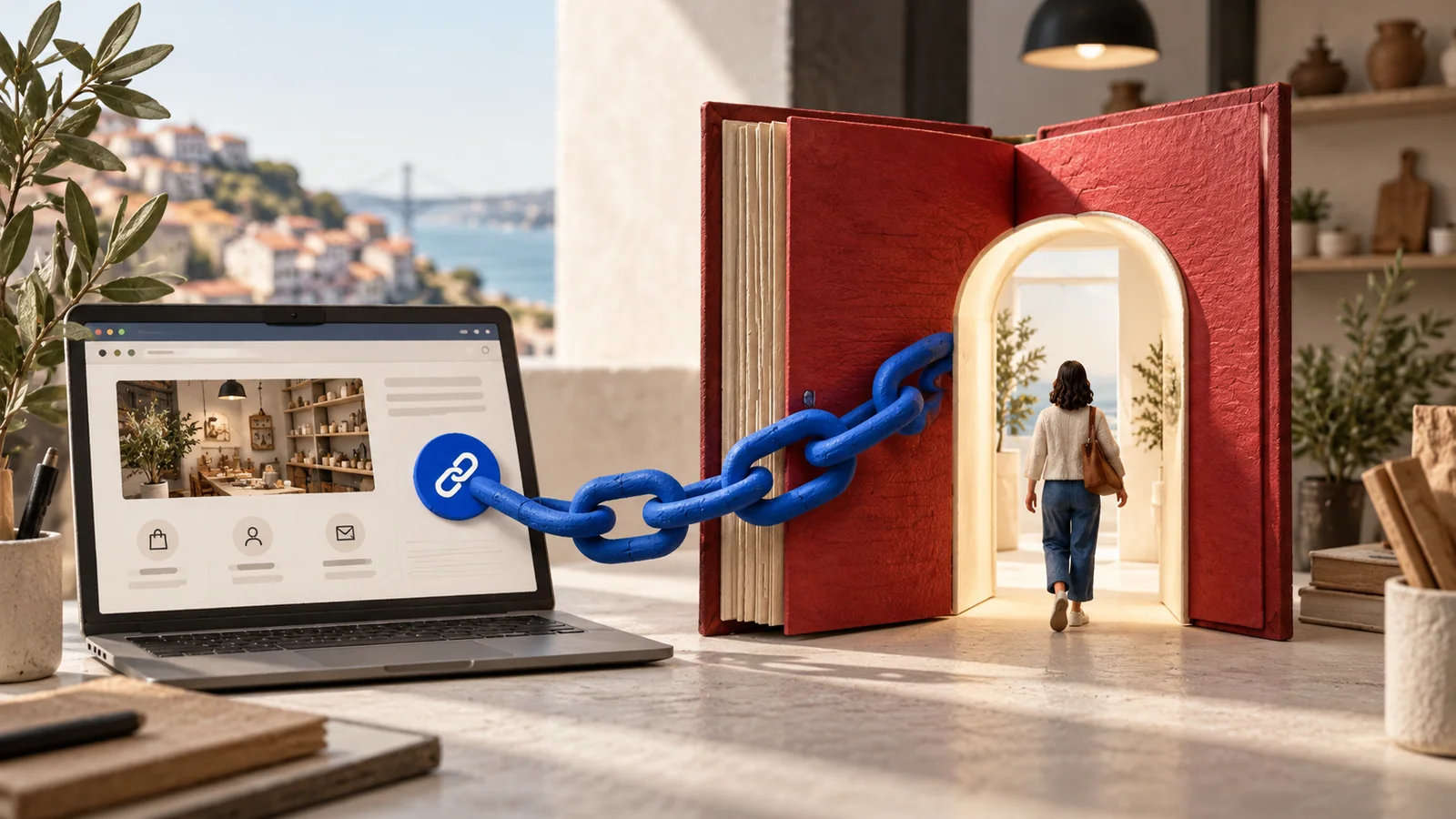 Uma ligação visível no site conduz ao livro de reclamações eletrónico.