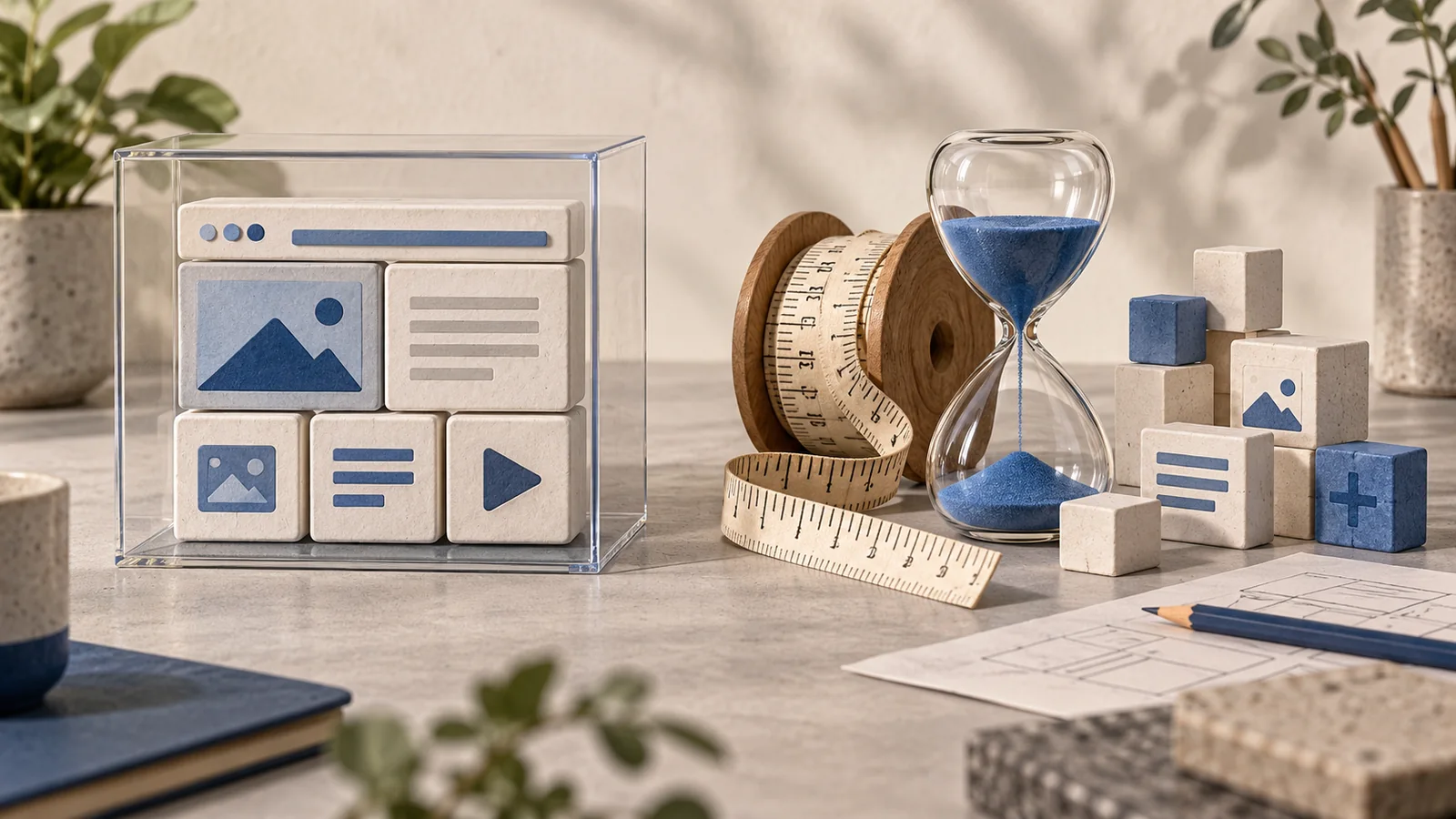 A fixed project scope compared with flexible time-based work.