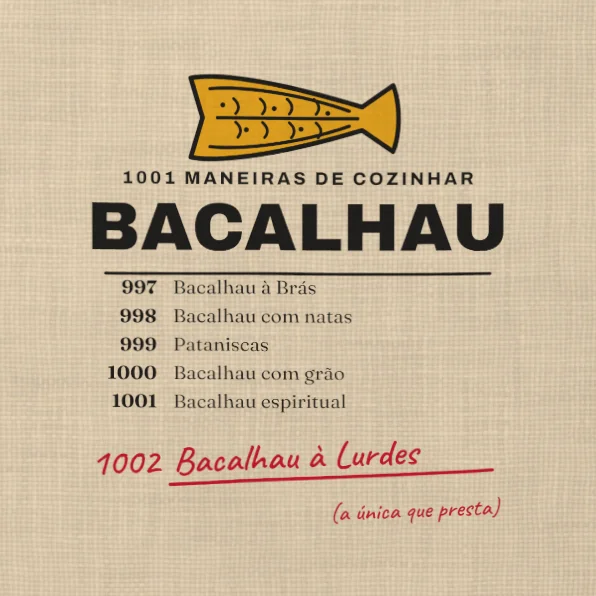 Bacalhau, a Receita 1002