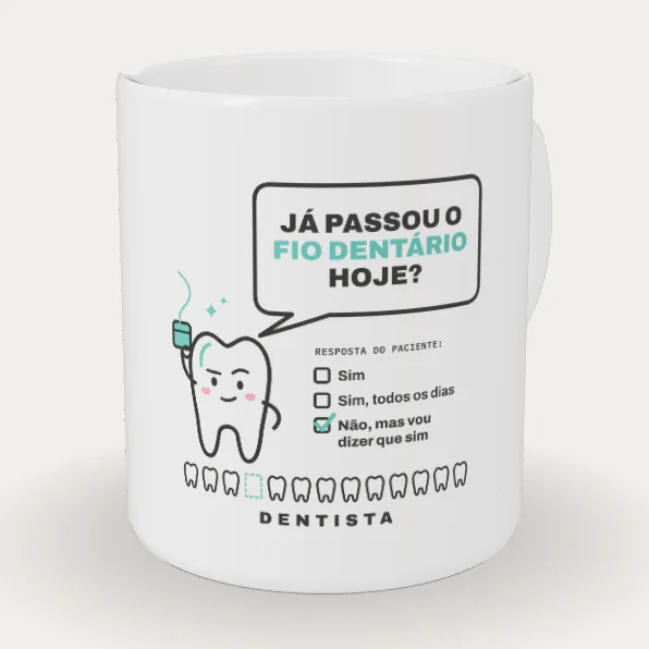 Dentista: Já Passou o Fio Dentário?