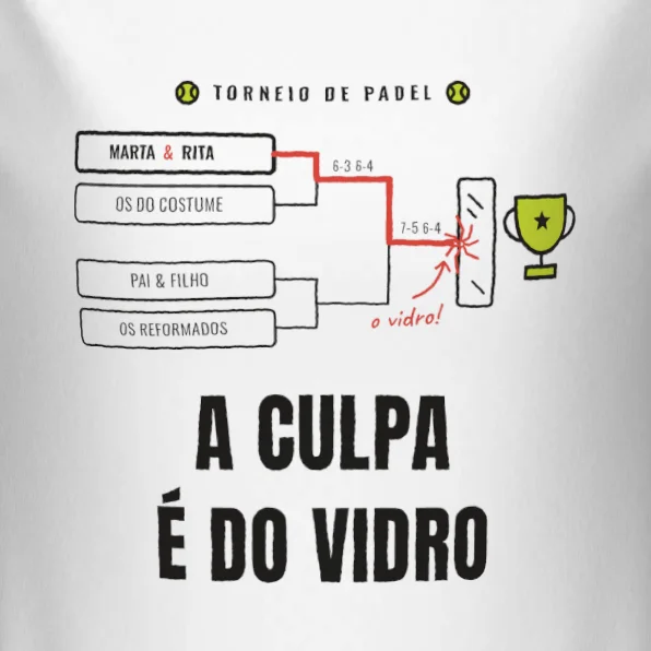 Dupla de Padel: A Culpa É do Vidro