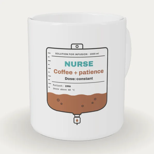 Nurse: Coffee and Patience