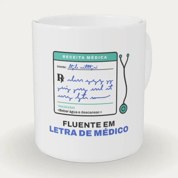Fluente em Letra de Médico