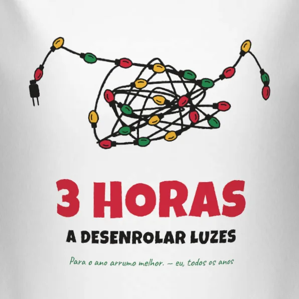 Natal: 3 Horas a Desenrolar Luzes