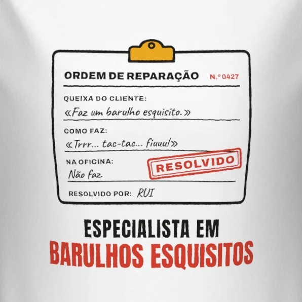 Mecânico: Especialista em Barulhos Esquisitos