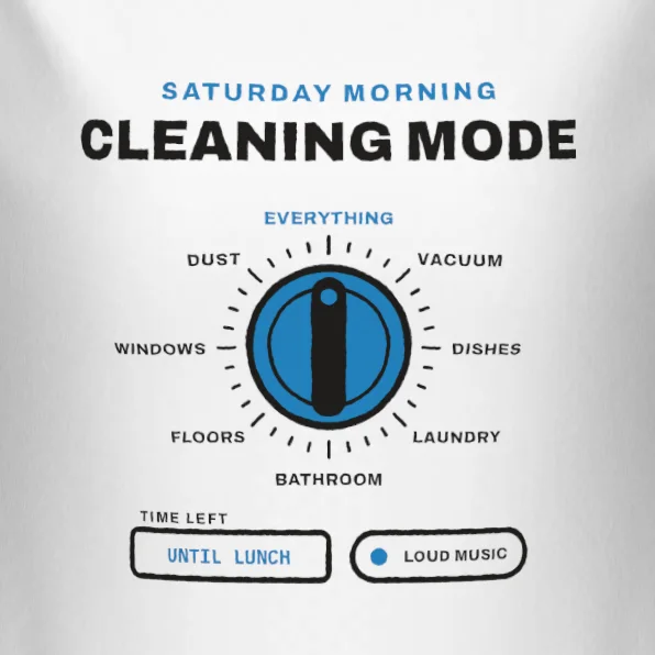 Saturday Morning: Cleaning Mode