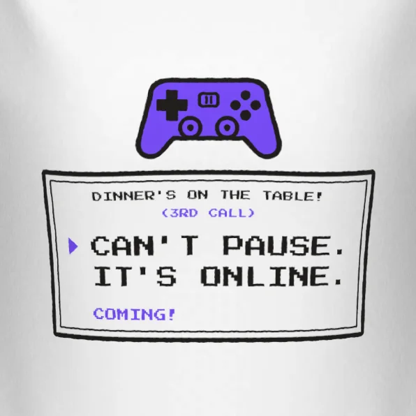 Can't Pause. It's Online.