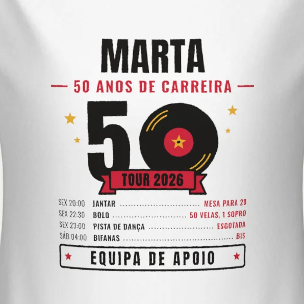 Tour dos 50 Anos (Equipa de Apoio)