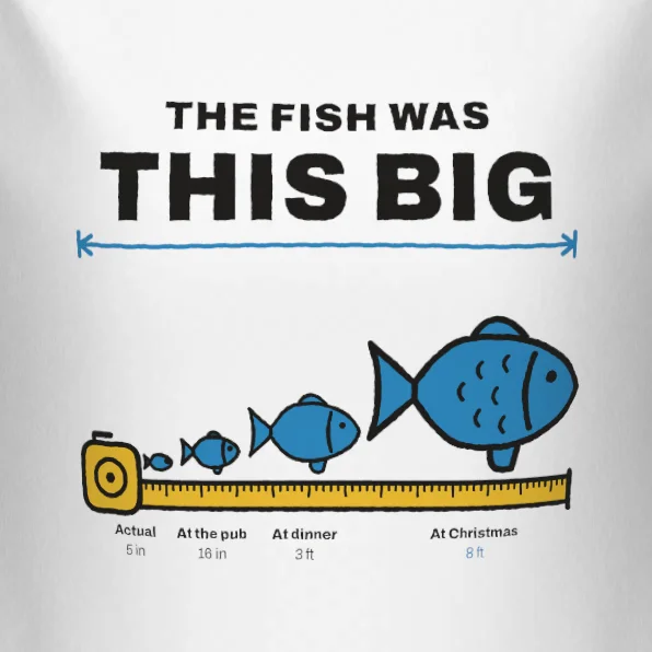 The Fish Was This Big