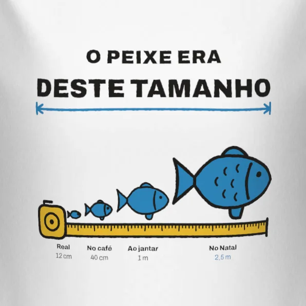 O Peixe Era Deste Tamanho