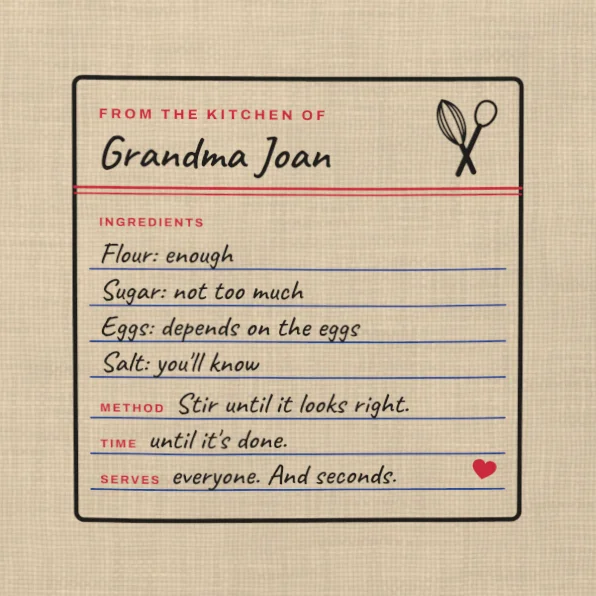Grandma's Recipes