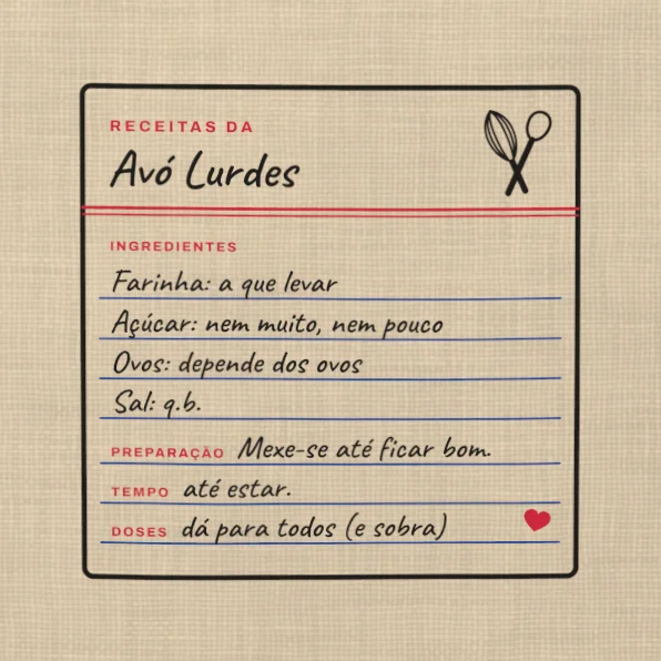 Receitas da Avó