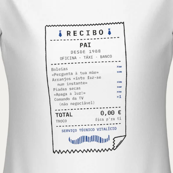 Dad's Receipt