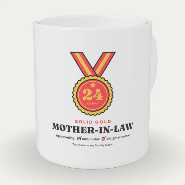 Solid Gold Mother-in-Law