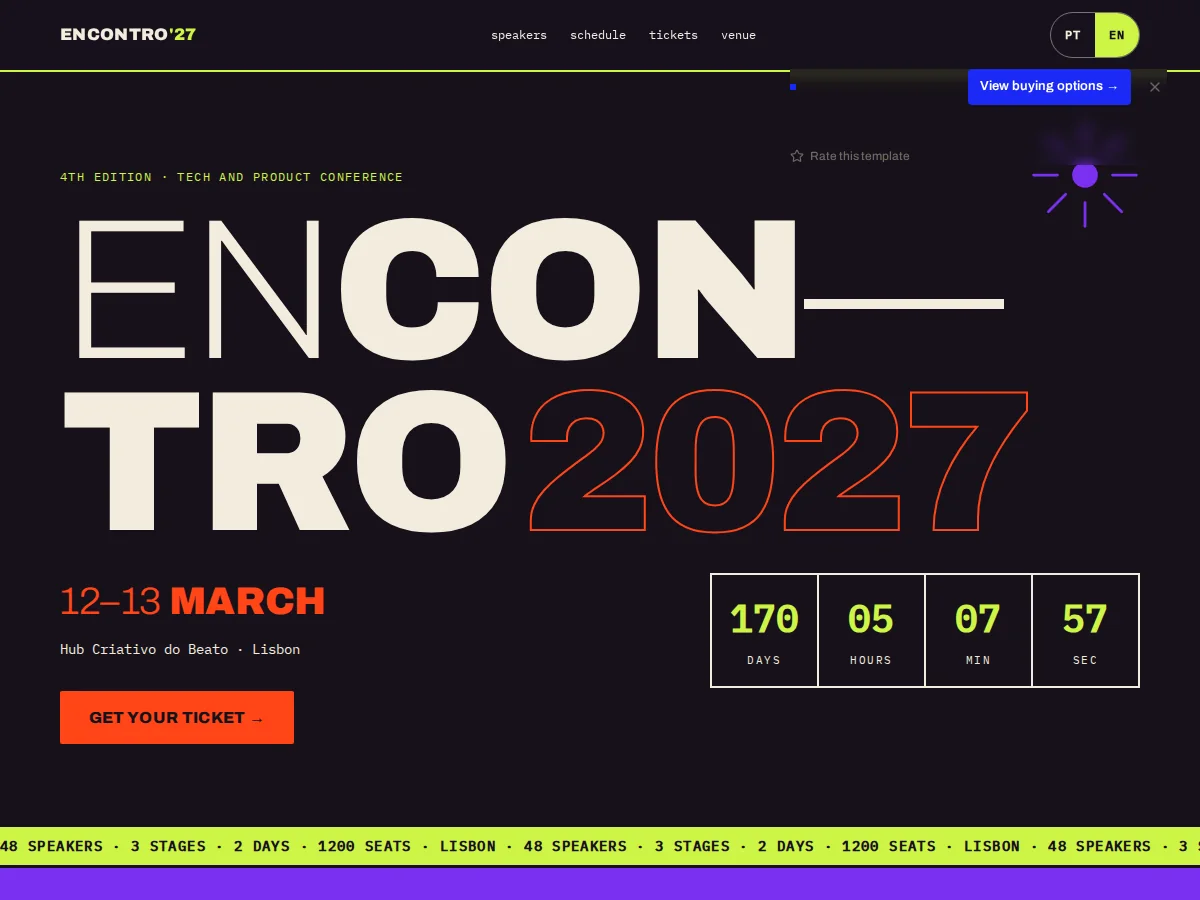 ENCONTRO — website preview