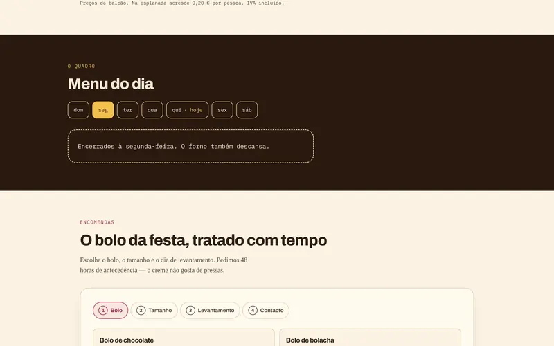 Os dias de folga dizem-no claramente.
