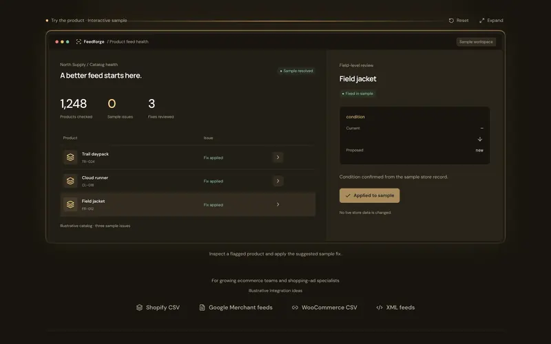 All three issues fixed: the counters change with each fix.