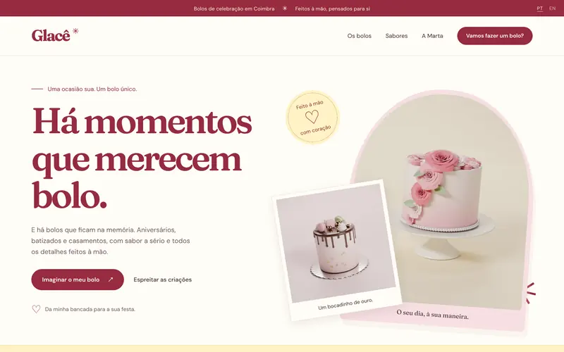 A abertura: o par de fotografias e o pedido à mão.