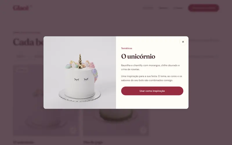 Um bolo de perto: os sabores e a ideia por trás.