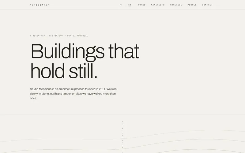 Home: the studio, where it is and how it works.