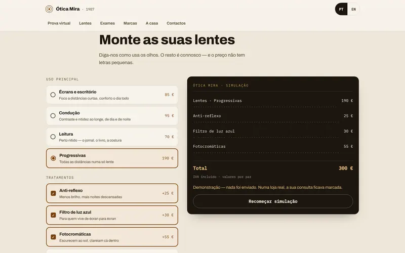 O pedido de consulta (no template, demonstrativo).