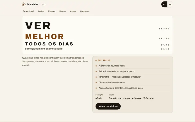 Os exames de visão: o que inclui, quanto tempo e quanto custa.