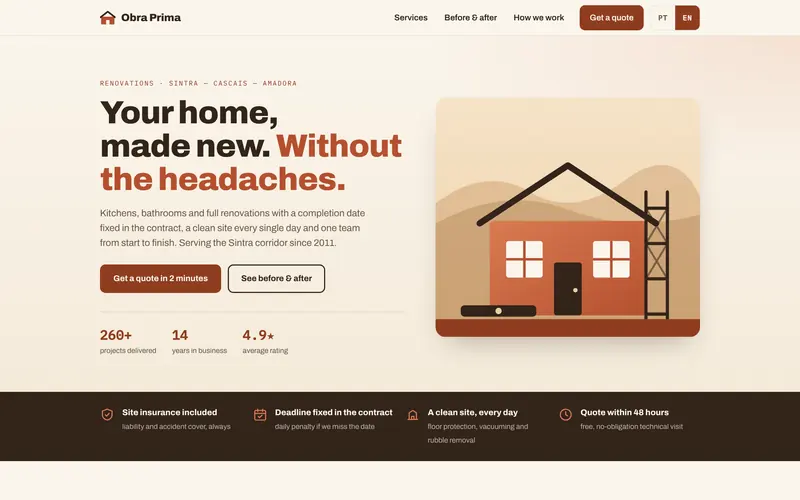 Home: the promise, the figures and the company’s commitments.